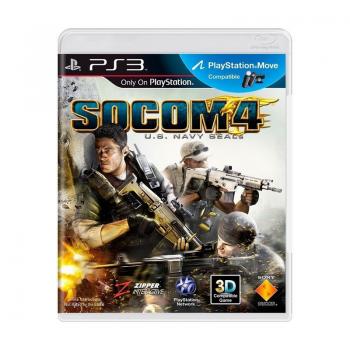 SOCOM 4: U.S. Navy Seals - PS3 (SN)