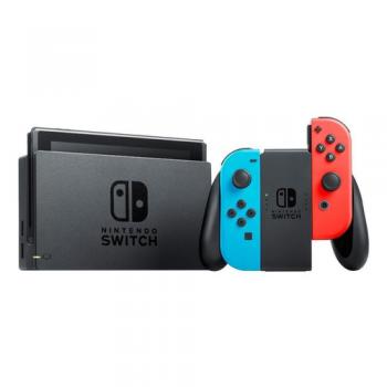 Console: Nintendo Switch Neon + CartãoSD de 64GB (sem caixa) - SWITCH (SN)