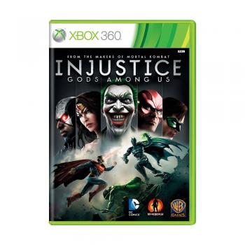 Injustice: Gods Amoung Us + Filme Liga Da Justiça Doom - X360 (SN)