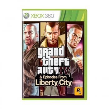GTA: Grand Theft Auto IV & Episodes From Liberty City - X360 (SN)