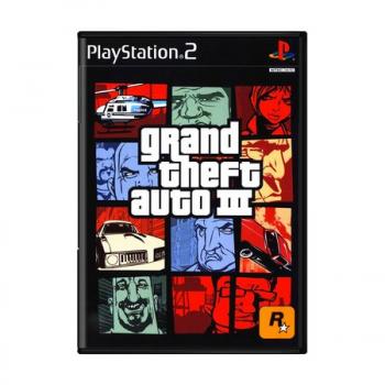 GTA: Grand Theft Auto III - PS2 (SN)