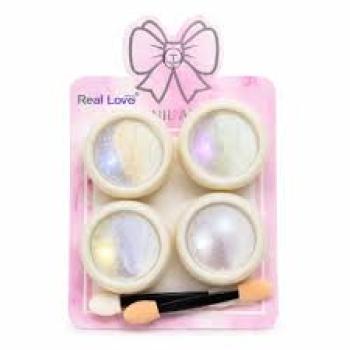 DECORACAO REAL LOVE (4 GLITTER E 2 APLICADORES) - GOS68