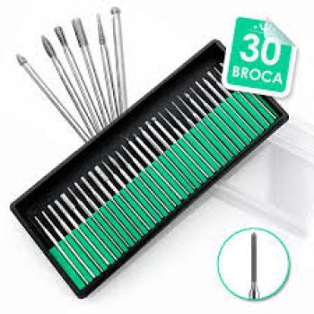 KIT BROCA 30 UNID (DIAMANTADA)