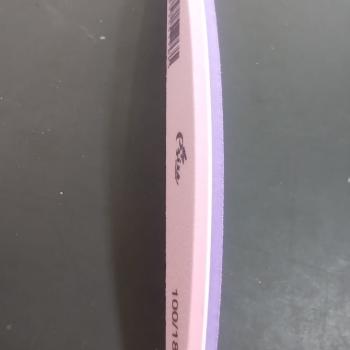 LIXA JUMBO PSIU MEIA LUA 100/180 CORES VARIADAS