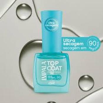 ESMALTE IMPALA 8,8ML TOP COAT ULTRA SECAGEM