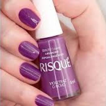 ESMALTE RISQUE 8ML VIOLETRAZ O NOVO