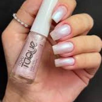 ESMALTE NOVO TOQUE 8ML ROSA BEBE CINTILANTE