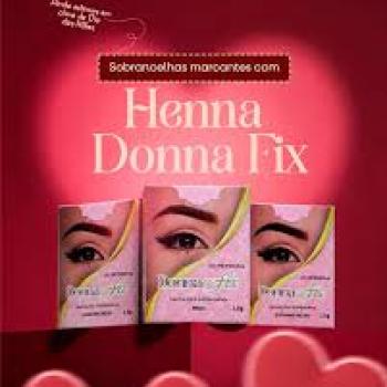 HENNA SOBRANCELHAS (DONNA FIX) 1,5G