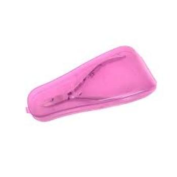 ESTOJO PLASTICO PORTA ALICATE (ROSA)
