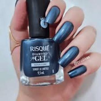 ESMALTE EM GEL RISQUE 9,5ML DIAMOND SOBERT MIRTILO