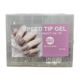 POSTIÇA SOFT GEL (SHOYYI) 240UNID STILETTO TRANSPARENTE