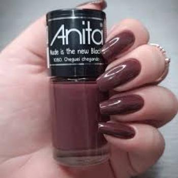 ESMALTE ANITA 10ML NUDE IS THE NEW BLACK CHEGUEI CHEGANDO
