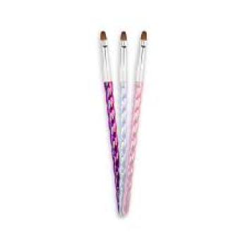 PINCEL LINGUA GATO ( BRILHO ) CORES VARIADAS