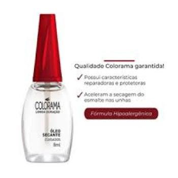 ESMALTE COLORAMA 8ML ÓLEO SECANTE