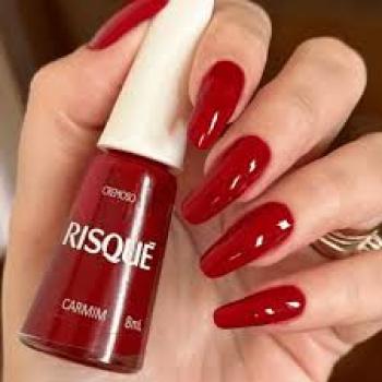 ESMALTE RISQUE 8ML CARMIM