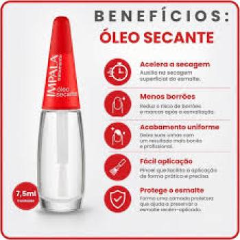 ESMALTE IMPALA 7,5ML OLEO SECANTE