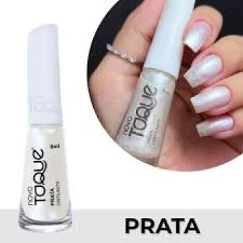 ESMALTE NOVO TOQUE 8ML PRATA CINTILANTE