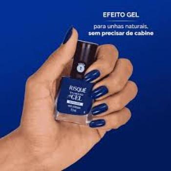 ESMALTE EM GEL RISQUE 9,5ML DIAMOND NOITE ESTRELADA