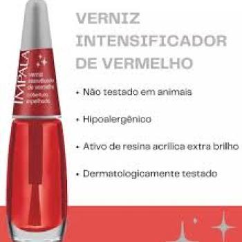 ESMALTE IMPALA CUIDADOS ESPECIAIS  7,5ML VERNIZ VERMELHO