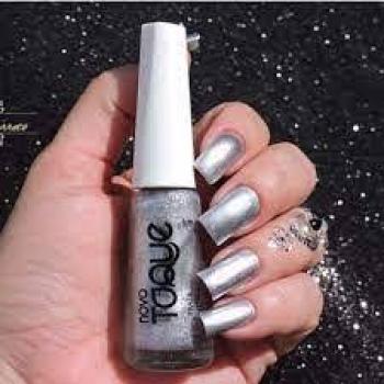 ESMALTE NOVO TOQUE 8ML PRATA METALICO