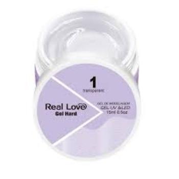GEL HARD ALLSMILE BY REAL LOVE N.01-CLEAR 15G