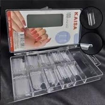 TIPS (KAISA) 100 UNID CURVATURA C TRANSPARENTE