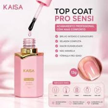 TOP COAT KAISA PRO SENSI 12G - HIPOALERGÊNICO