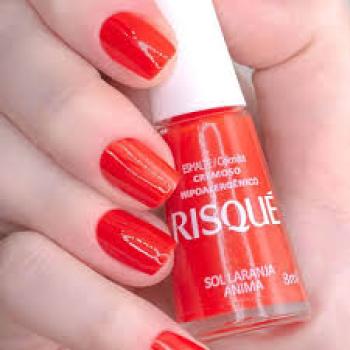ESMALTE RISQUE 8ML SOL LARANJA ANIMA