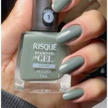 ESMALTE EM GEL RISQUE 9,5ML DIAMOND GIN SUNSET