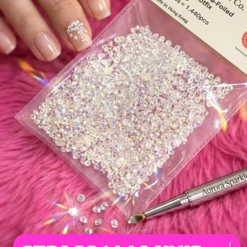 STRASS 1440 PÇS (CRYSTAL DEZ)