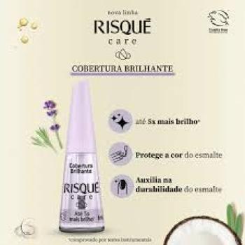 ESMALTE RISQUE CARE 8ML COBERTURA BRILHANTE