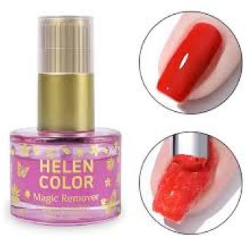 REMOVEDOR DE ESMALTE EM GEL (HELEN COLOR) 16ML (CORES VARIADAS)