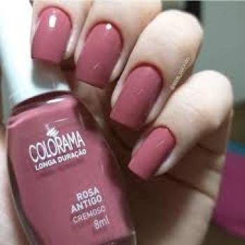 ESMALTE COLORAMA 8ML ROSA ANTIGO