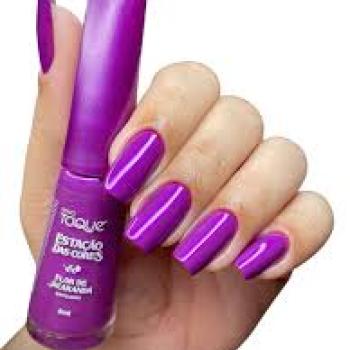 ESMALTE NOVO TOQUE 8ML FLOR JACARANDÁ CINTILANTE