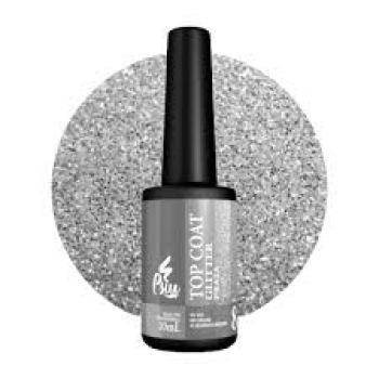 TOP COAT GLITTER PRATA (PSIU) 10ML