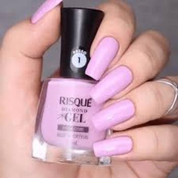 ESMALTE EM GEL RISQUE 9,5ML DIAMOND BUQUÊ DE HOTÊNCIA
