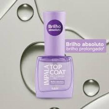 ESMALTE IMPALA 8,8ML TOP COAT BRILHO ABSOLUTO
