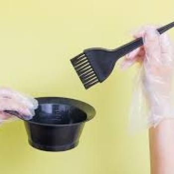 KIT TIGELA PLASTICA MEDIA + PINCEL P. + LUVAS PLAST.