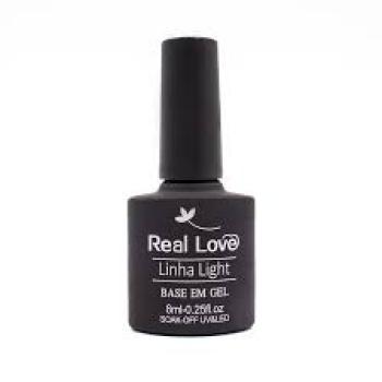 BASE GEL (REAL LOVE) (VIDRO) 8ML