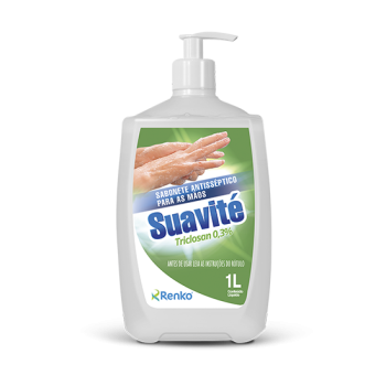 SUAVITE - SABONETE LIQ. ANTISSEPTICO TRICLOSAN 1L