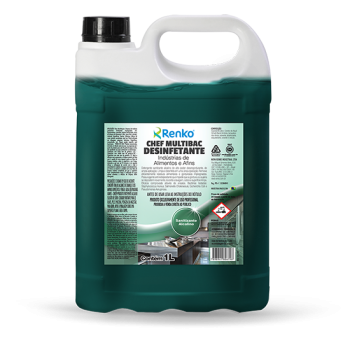 CHEF MULTIBAC DETERGENTE DESINFETANTE 1L