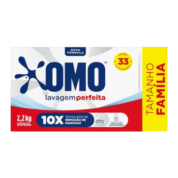 Lava Roupas Pó OMO 2.2 KG - Cartucho