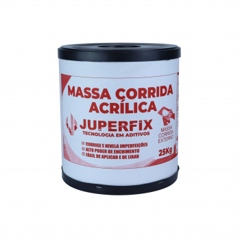 MASSA CORRIDA ACRÍLICA JUPERFIX - 25 Kg (BARRICA)