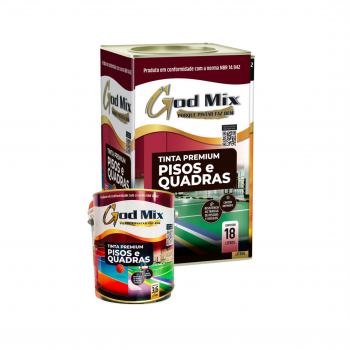 TINTA PISO PREMIUM GOD MIX 3,6 L (CORES)