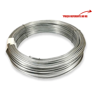 ARAME GALVANIZADO 10 (Rolo de 100 kg)
