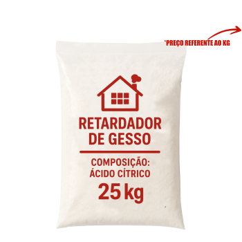 RETARDADOR GESSO - 25 kg