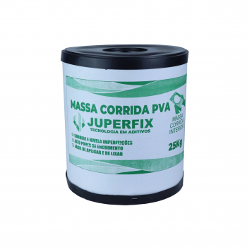 MASSA CORRIDA PVA JUPERFIX - 25 Kg (BARRICA)