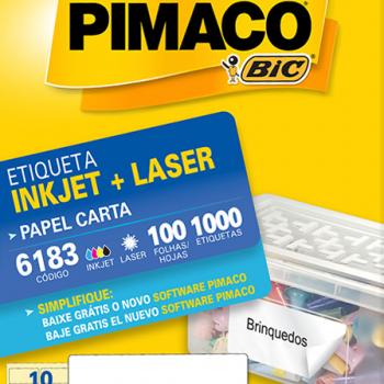 ETIQUETA AUTO ADESIVA PIMACO 6183 (10)