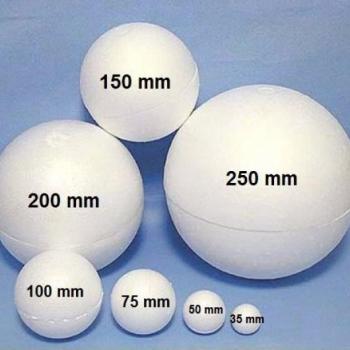 *BOLINHA DE ISOPOR 200MM (3 PARES)