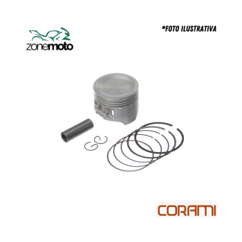 125 BIZ PISTAO E ANEIS (JG) - CORAMI (728/729/730/733) 522.